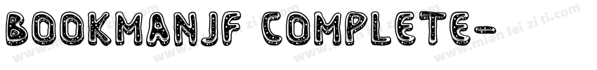 BookmanJF Complete字体转换